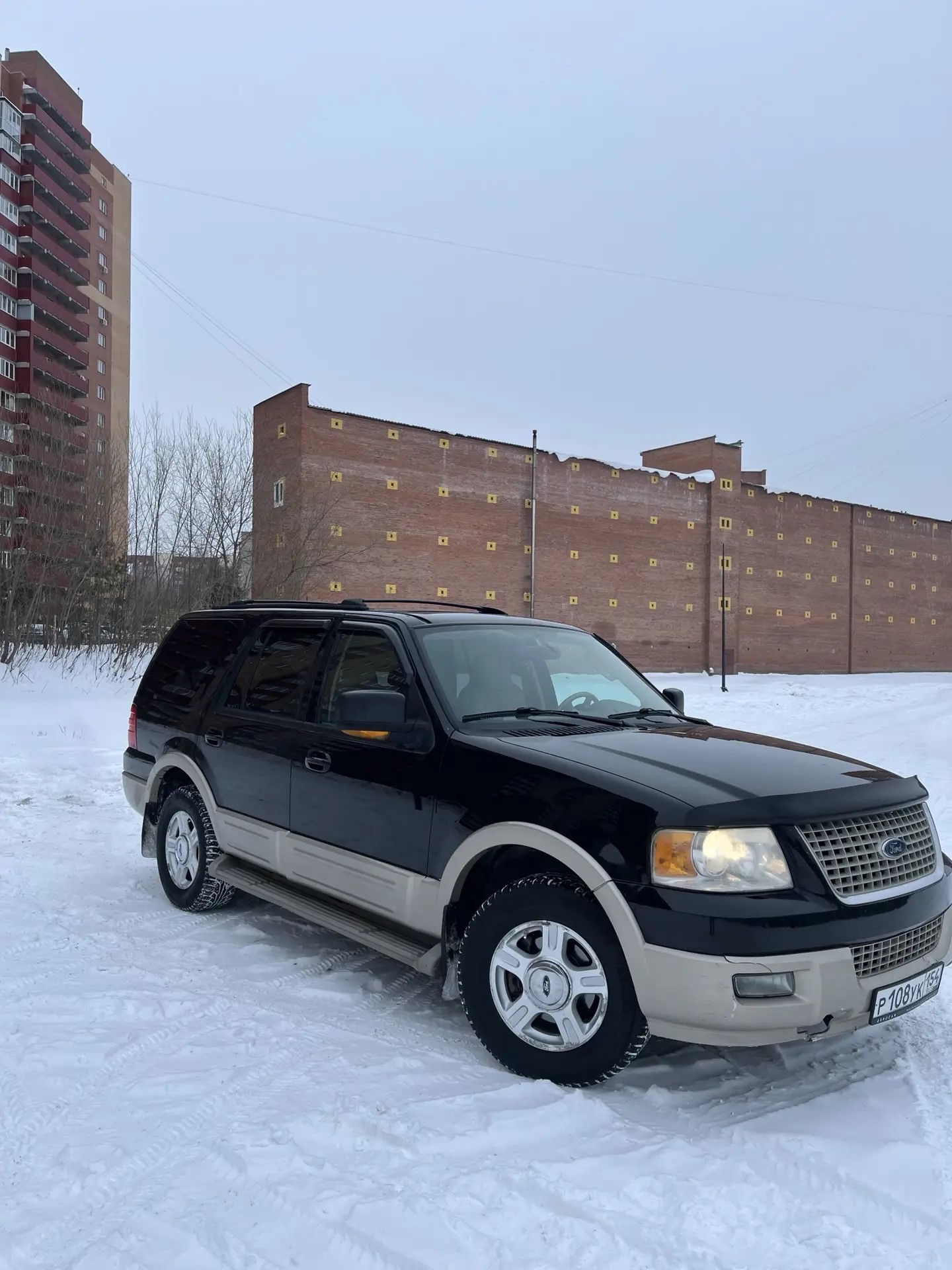 Ford Expedition Дмитрия зимой